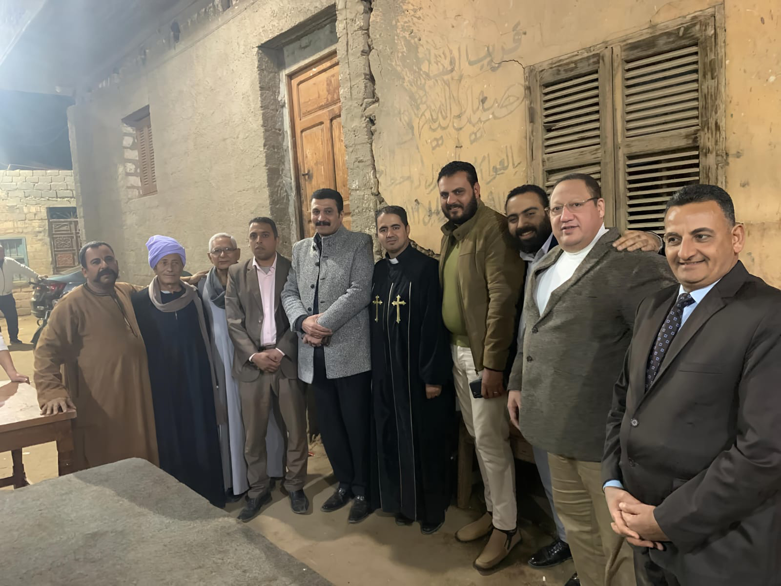 قيادات سياسية ودينية تشارك في إفطار الوحدة الوطنية بكنيسة العوام بالمنيا